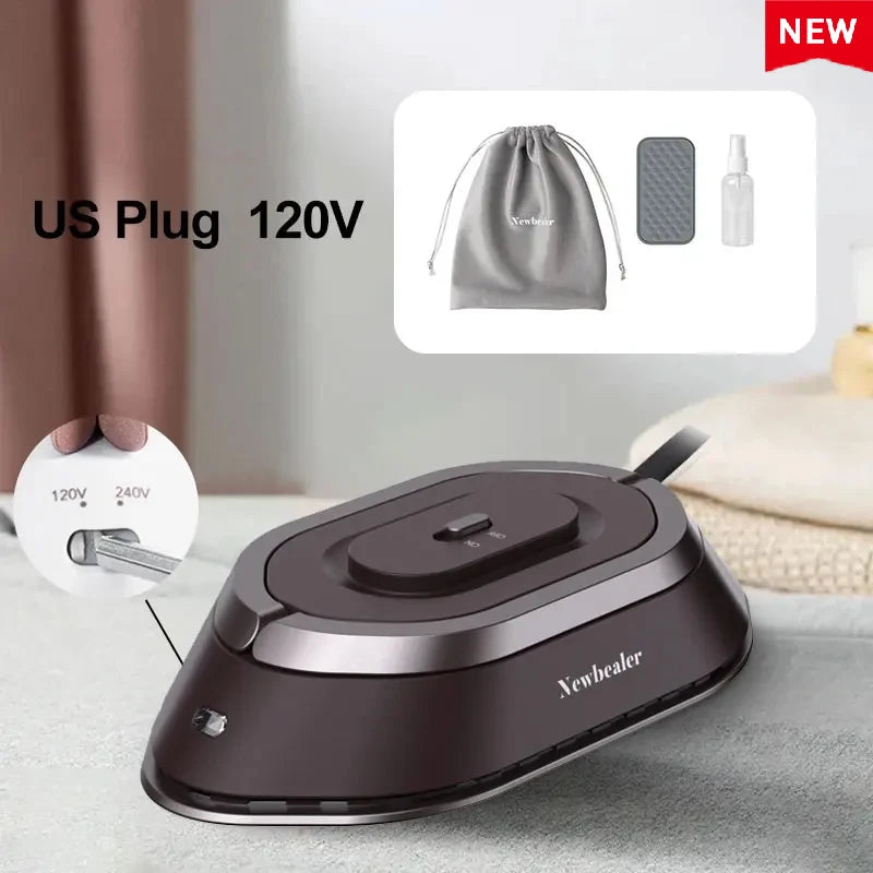 Mini Travel Electric Iron 120V/220V Dual-voltage - Hilkon