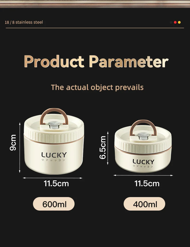Portable Thermal Lunch Box - Hilkon