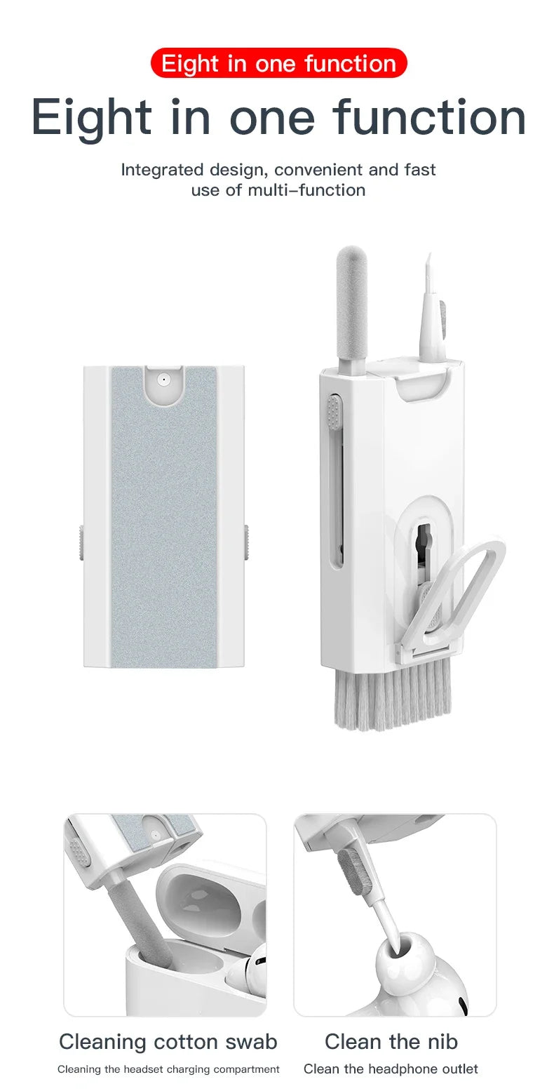 8 in 1 Computer Keyboard Cleaning Kit - Hilkon