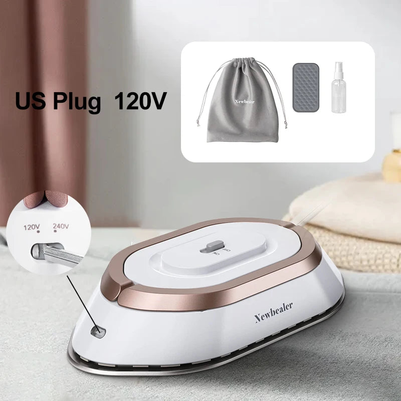 Mini Travel Electric Iron 120V/220V Dual-voltage - Hilkon