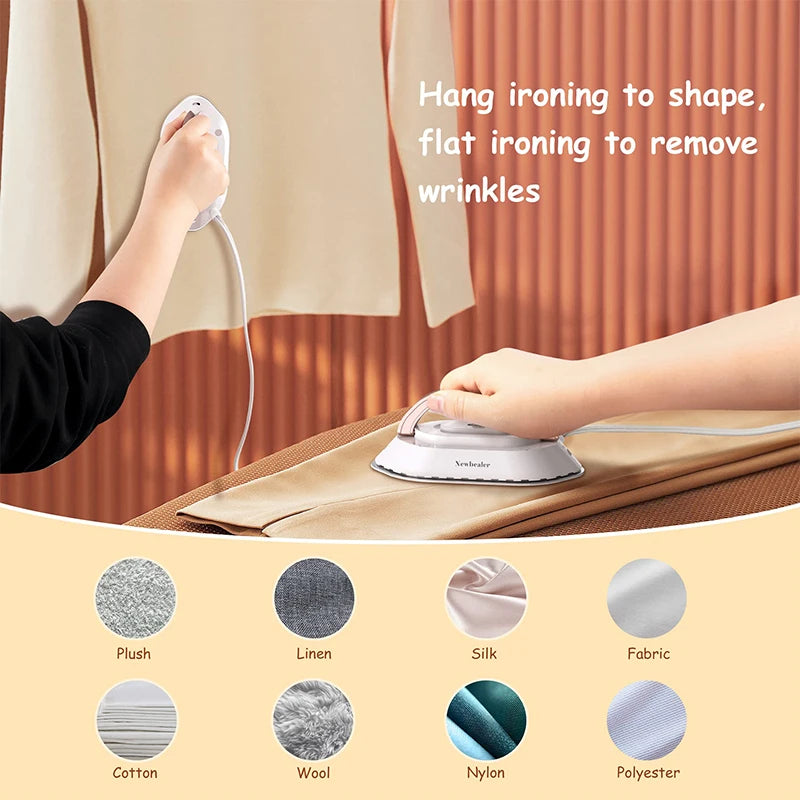 Mini Travel Electric Iron 120V/220V Dual-voltage - Hilkon
