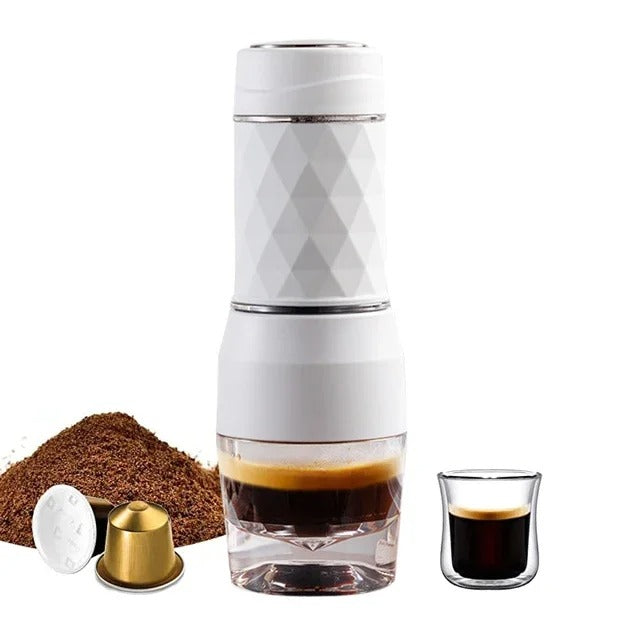 Cafelffe 3 In1 Portable Coffee Machine - Hilkon