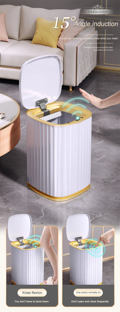 Smart Automatic Sensor Trash Can - Hilkon