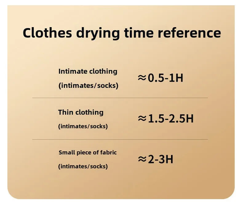 Portable Compact Electric Clothes Dryer