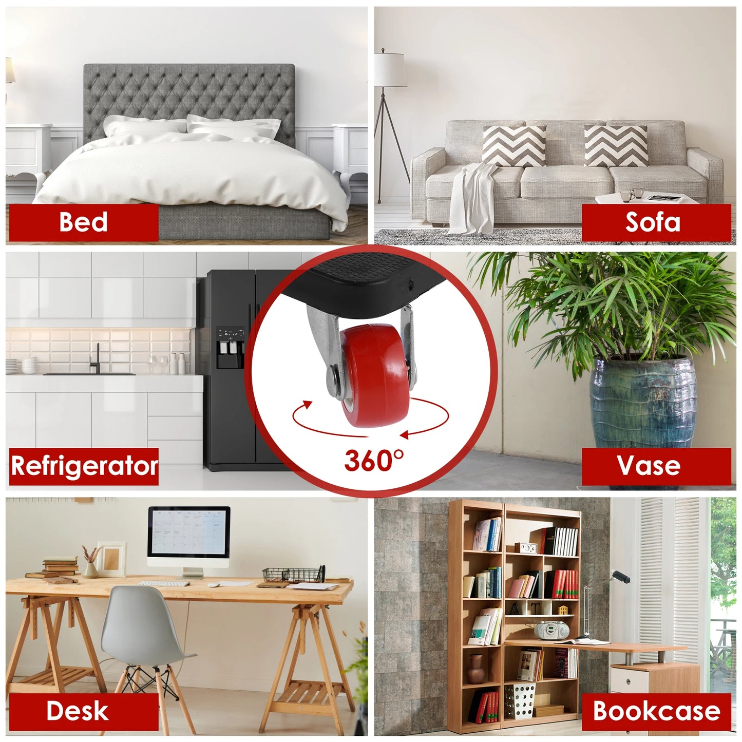 Heavy Duty Furniture Lifter Tool Kit - Hilkon