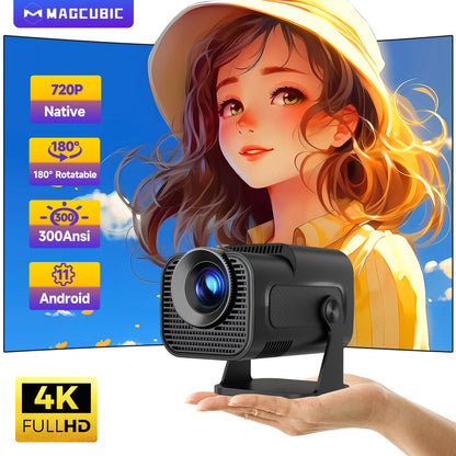Magcubic Mini Native 720P 4K Projector - Hilkon