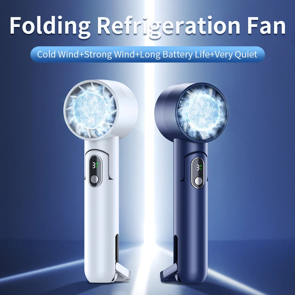 Portable Electric Refrigeration Handheld Fan - Hilkon