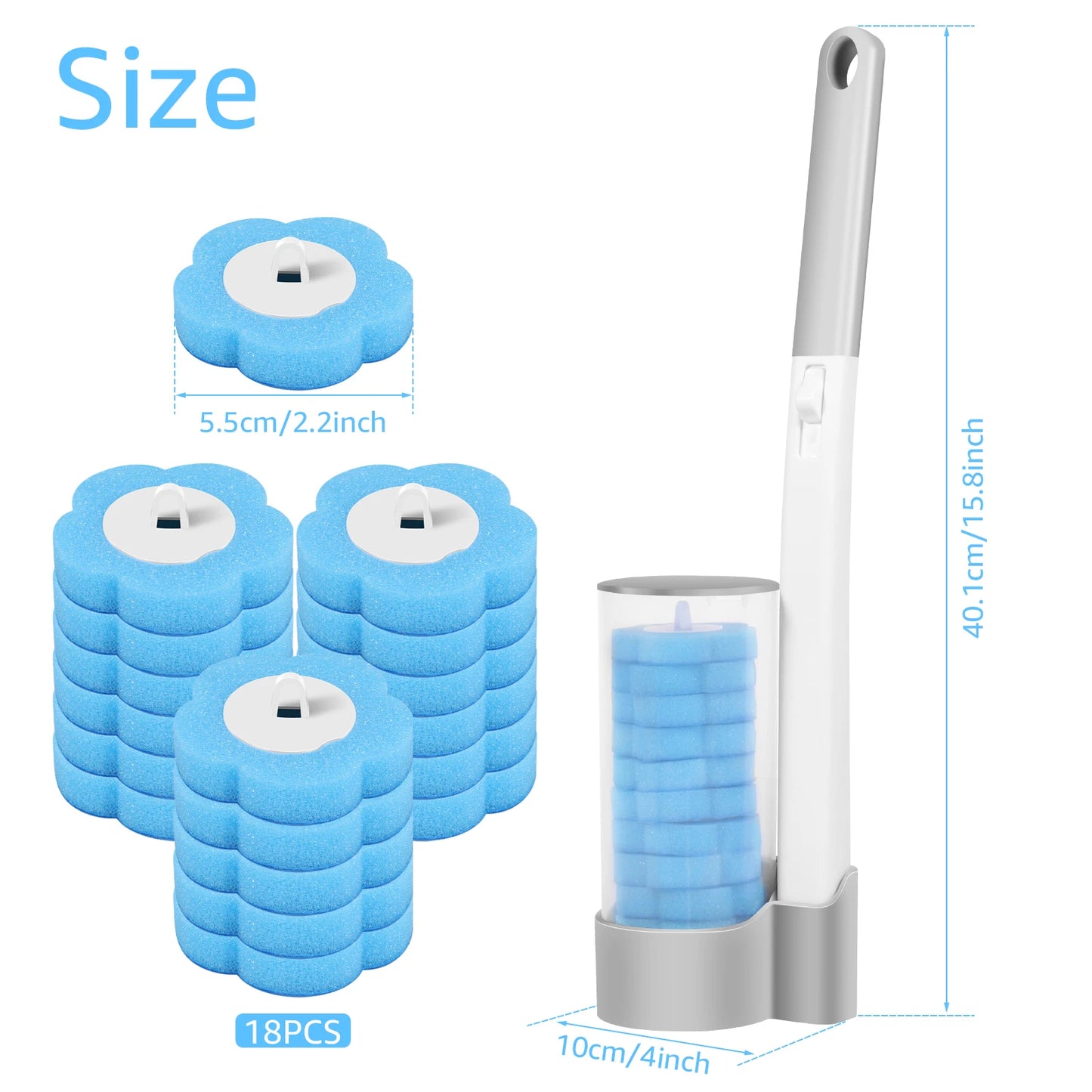 Disposable Toilet Brush - Hilkon