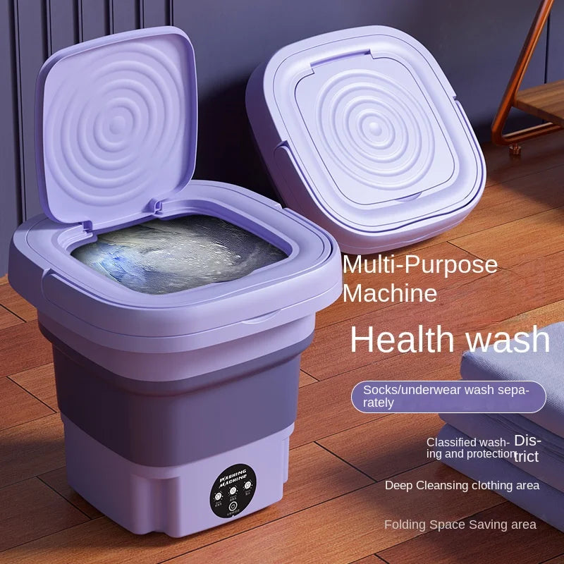 Portable Small Travel Washing Machine - Hilkon
