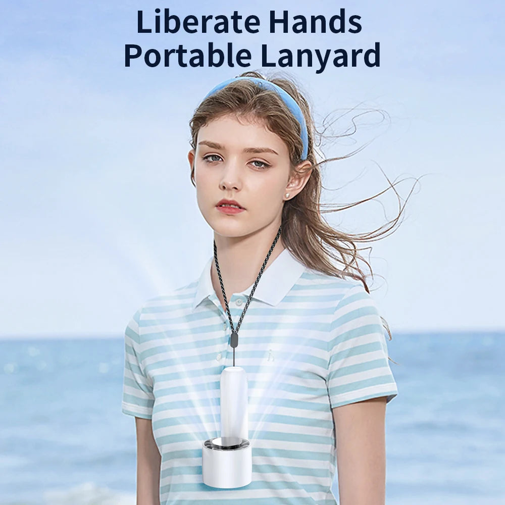 Portable Electric Refrigeration Handheld Fan - Hilkon