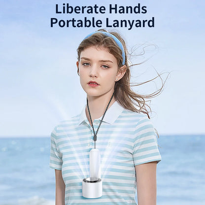 Portable Electric Refrigeration Handheld Fan - Hilkon