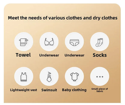 Portable Compact Electric Clothes Dryer