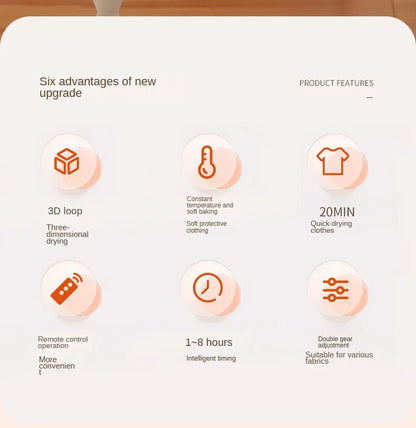 Foldable Garment Steamer - Hilkon