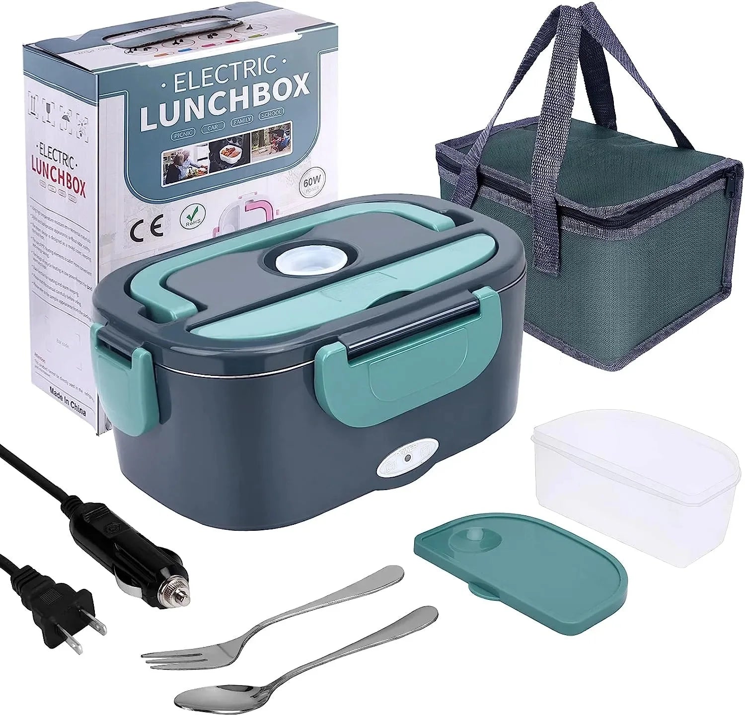 Electric Lunch Box Food Warmer - Hilkon