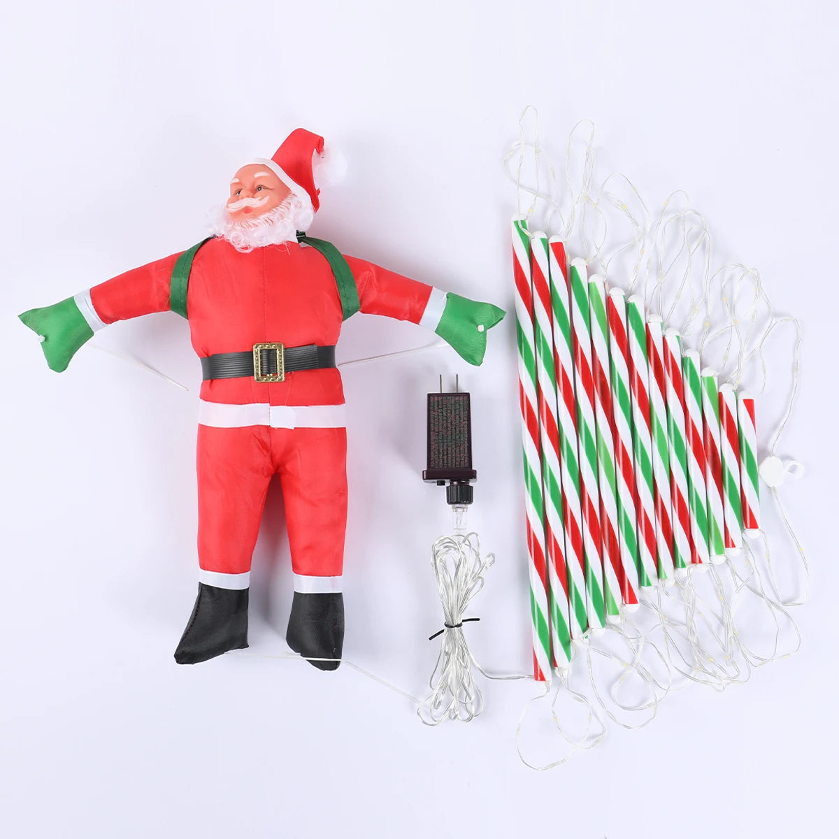 3M Santa Claus Climbing Ladder Warm Light - Hilkon