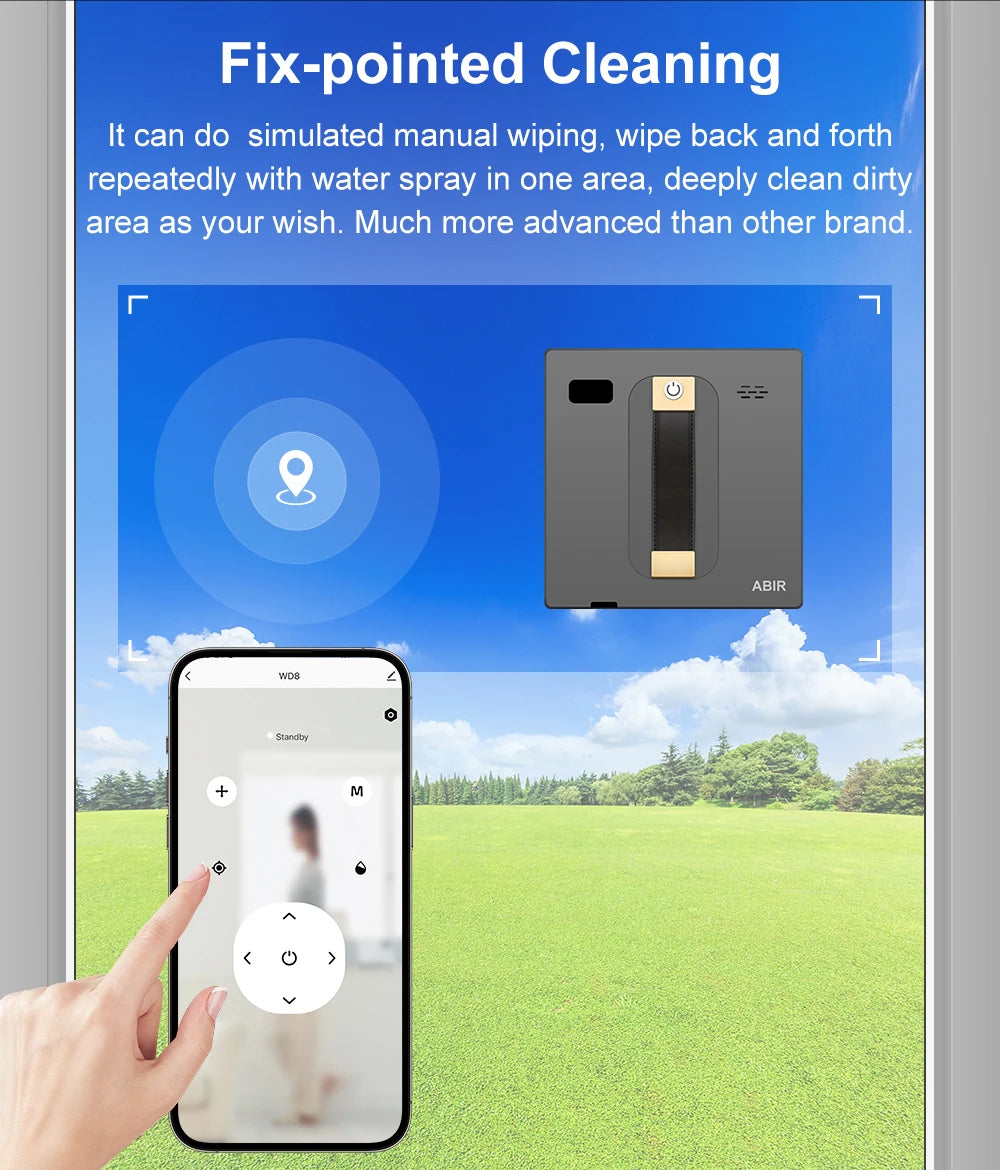 Robot Window cleaner - ABIR - Hilkon