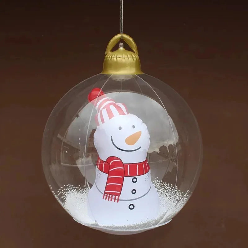 60cm Outdoor LED Christmas Inflatable Decorated Ball - Hilkon