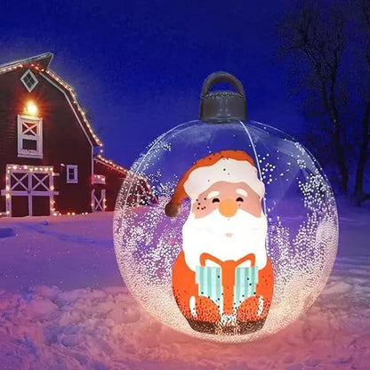 60cm Outdoor LED Christmas Inflatable Decorated Ball - Hilkon