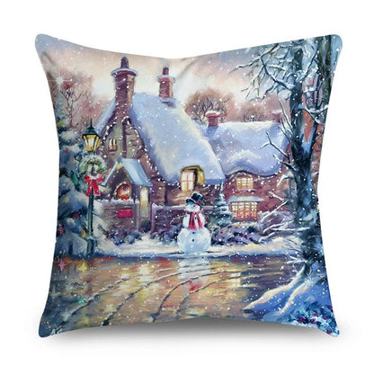 45cm Christmas Pillowcase Cushion Cover Christmas Decorations - Hilkon