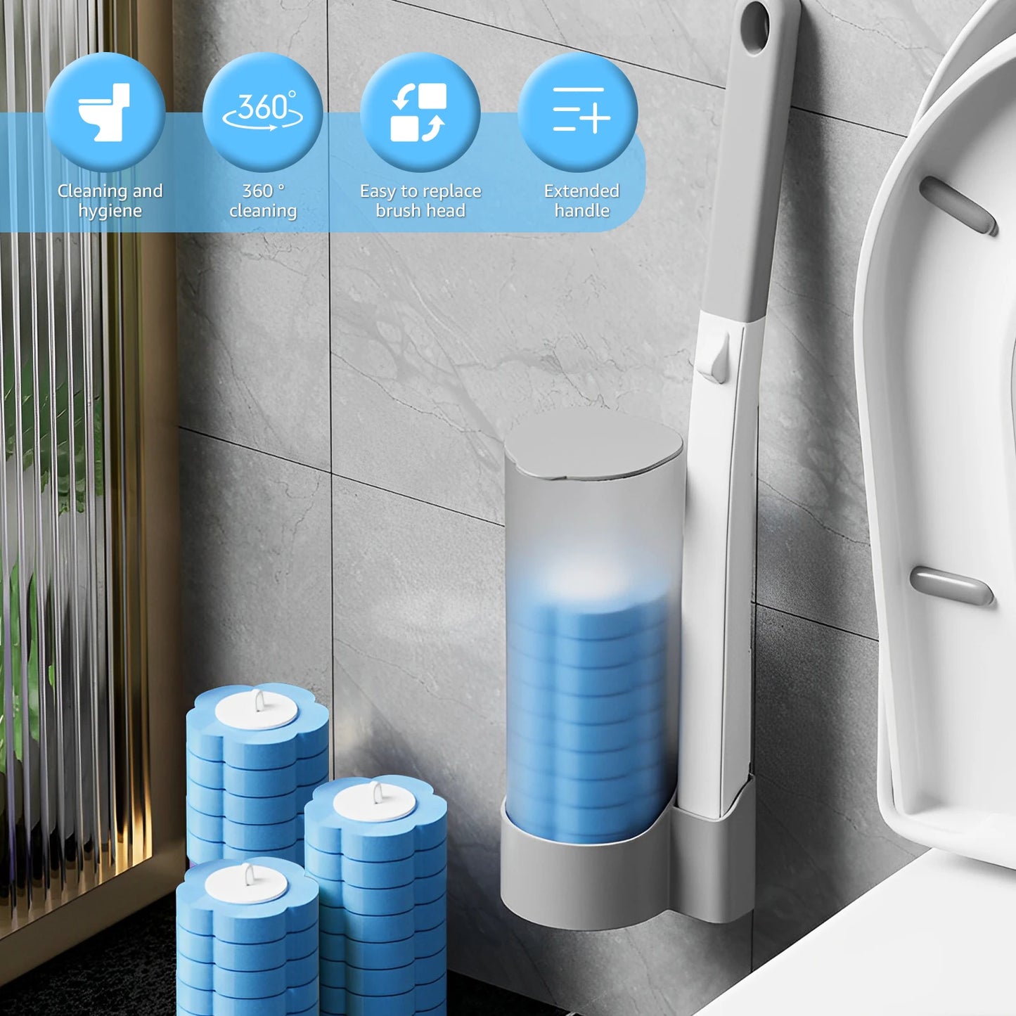 Disposable Toilet Brush - Hilkon