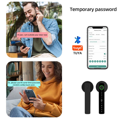 Tuya Fingerprint Door Lock - Hilkon