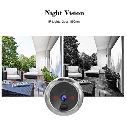 Peephole Door Camera Doorbell - Hilkon