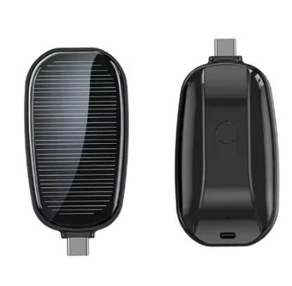 1200mAh Mini Power Bank Solar Keychain - Hilkon