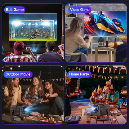 Magcubic Mini Native 720P 4K Projector - Hilkon