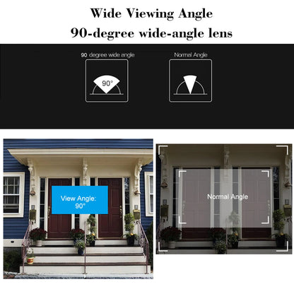 Peephole Door Camera Doorbell - Hilkon