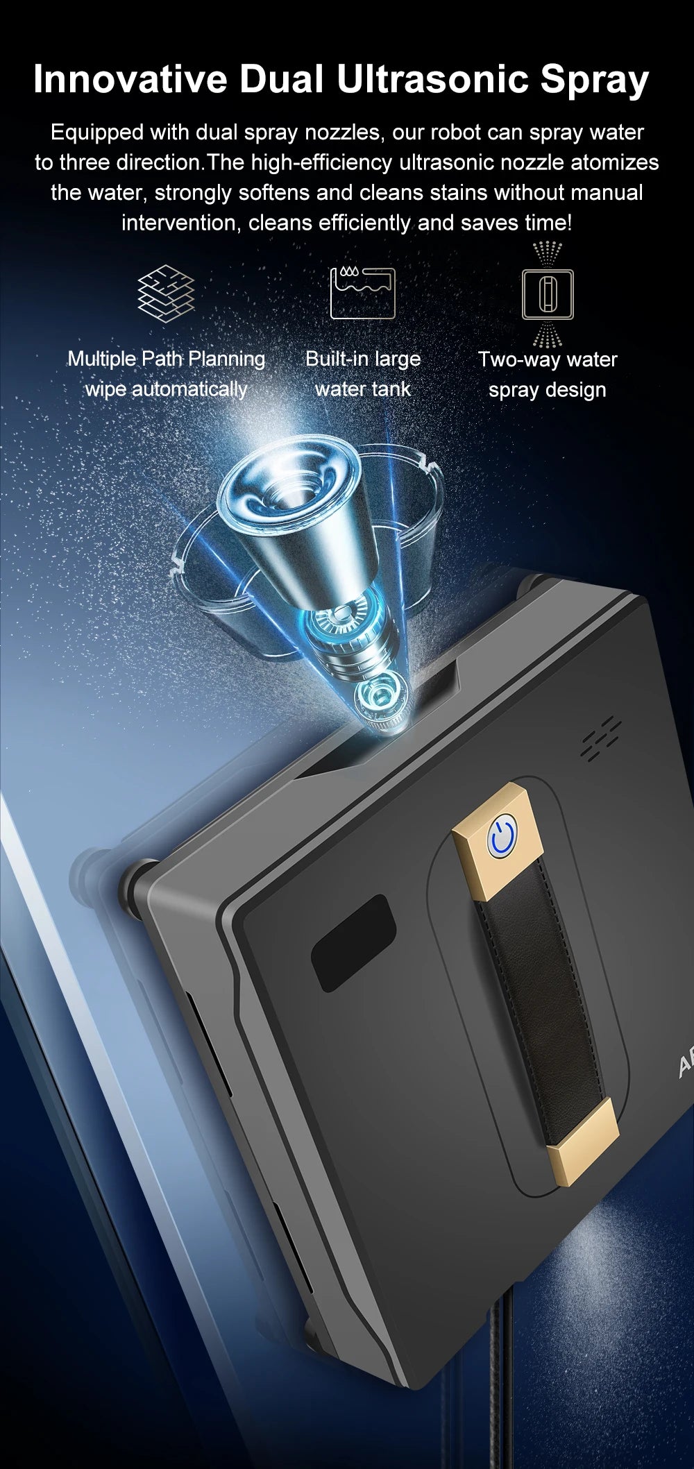 Robot Window cleaner - ABIR - Hilkon