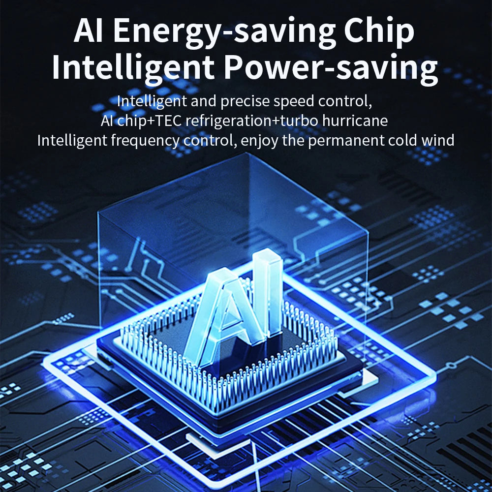 Portable Electric Refrigeration Handheld Fan - Hilkon