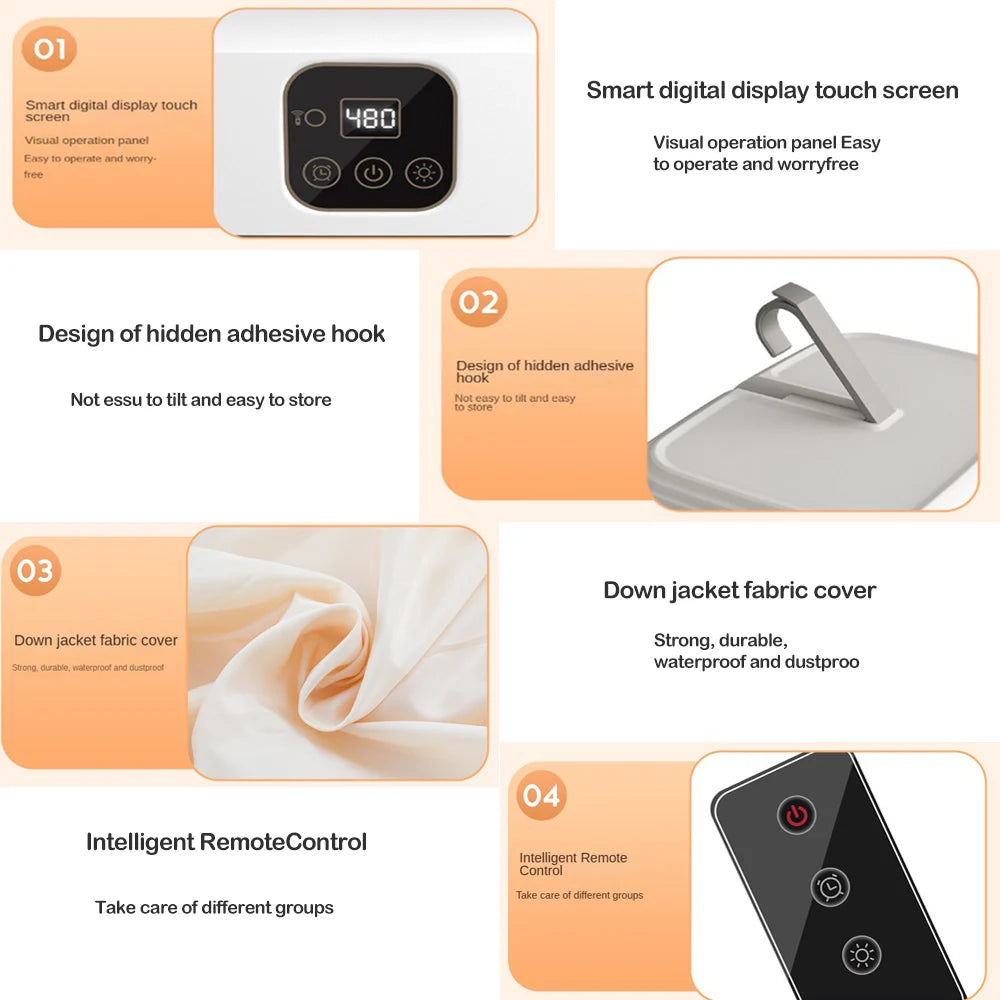 Foldable Garment Steamer - Hilkon