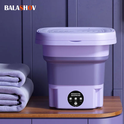 Portable Small Travel Washing Machine - Hilkon