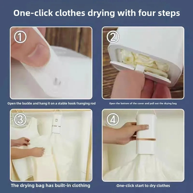 Portable Compact Electric Clothes Dryer