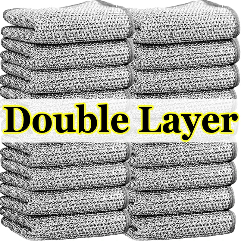 Empty Metal Rag Metal Wire Scrubbing Rags – Hilkon
