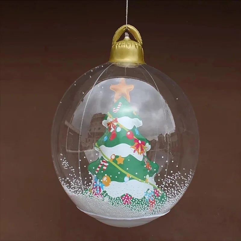 60cm Outdoor LED Christmas Inflatable Decorated Ball - Hilkon