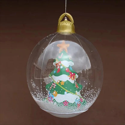60cm Outdoor LED Christmas Inflatable Decorated Ball - Hilkon