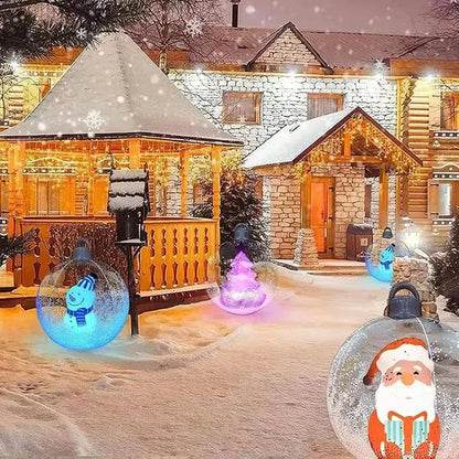 60cm Outdoor LED Christmas Inflatable Decorated Ball - Hilkon